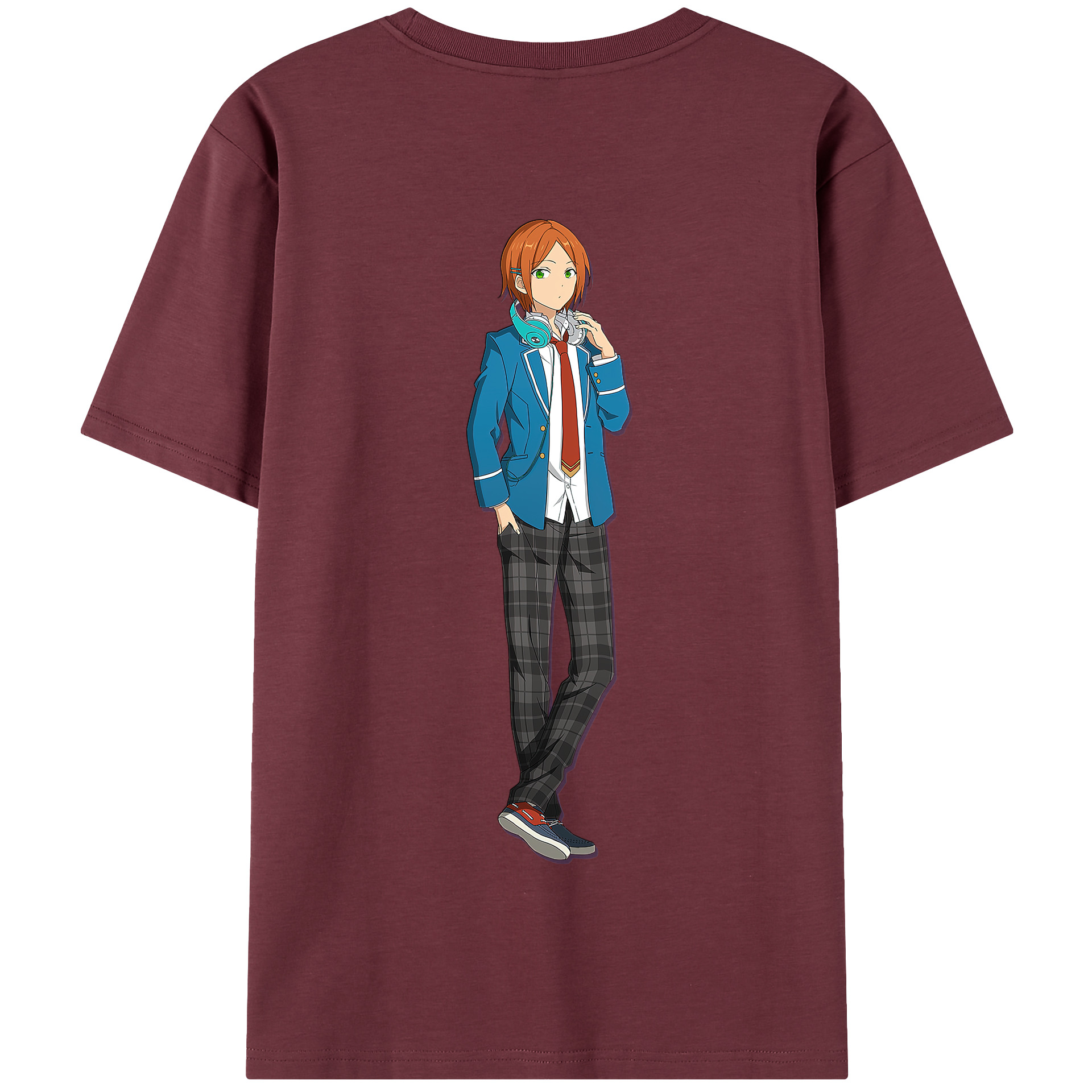 （画像用） あんさんぶるスターズ! Ensemble Stars 綿100％半袖Tシャツ（背面プリント）